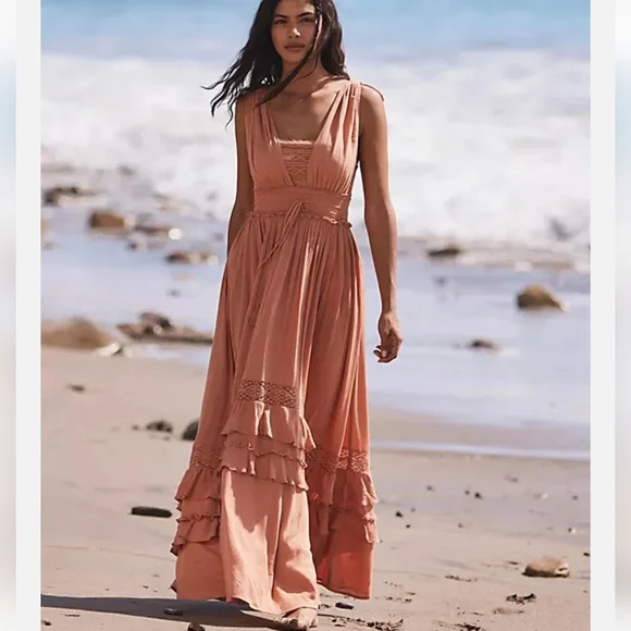 Free People Santa Maria Maxi Dress - Picture 1 of 14